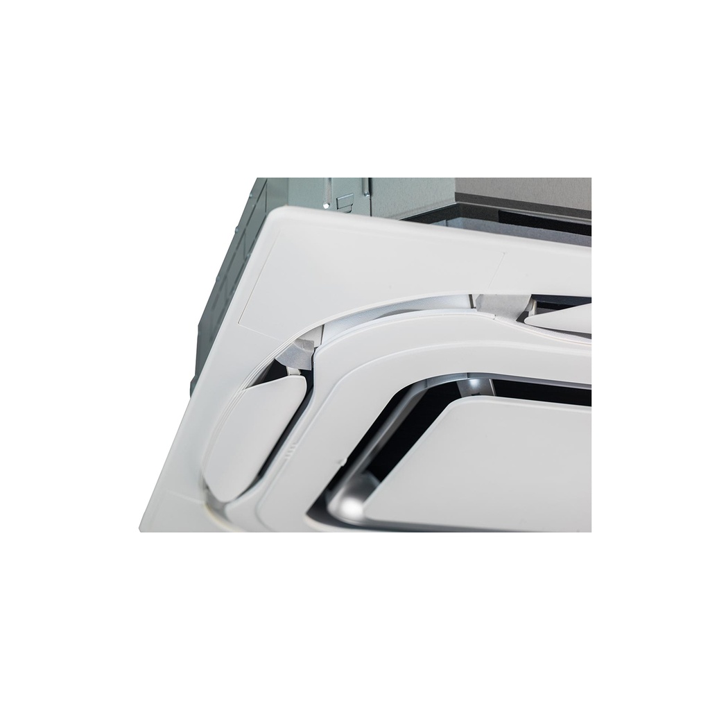 New round flow white design panel