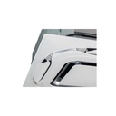 New round flow white design panel
