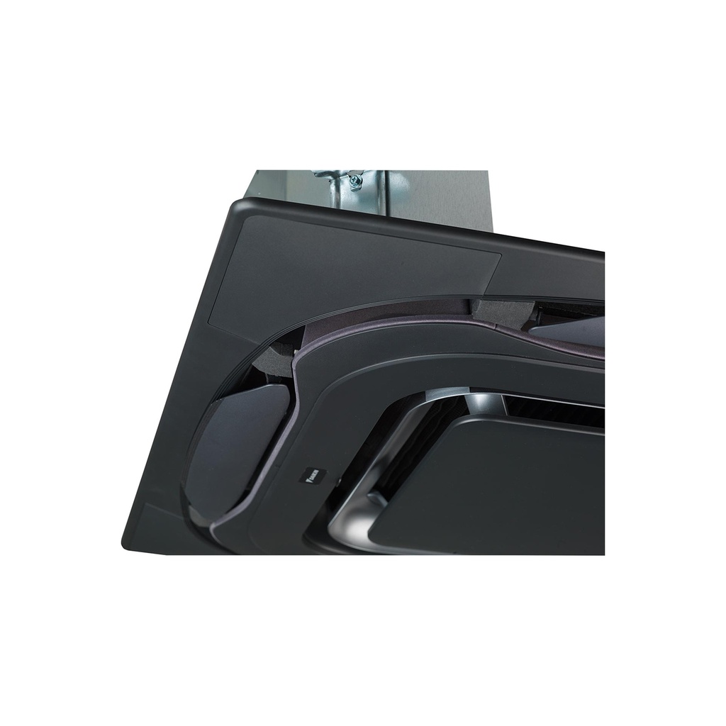New round flow black design panel