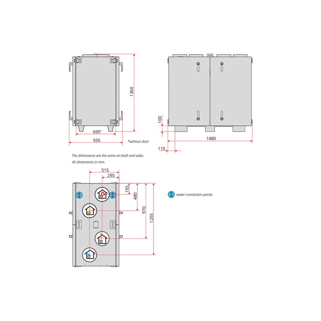 Flexit ProNordic S140R, ventilatsiooniseade