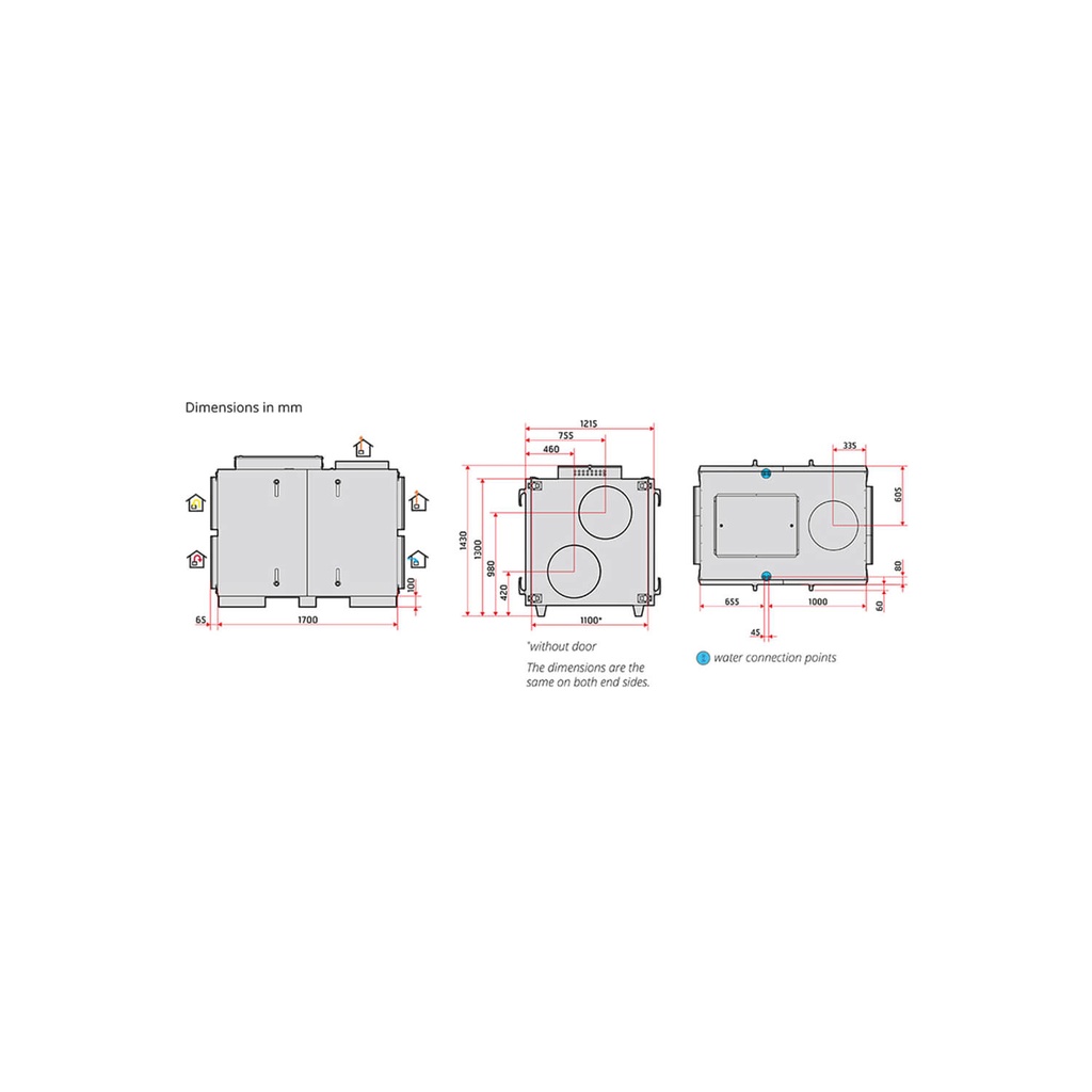 Flexit ProNordic L270R, ventilatsiooniseade