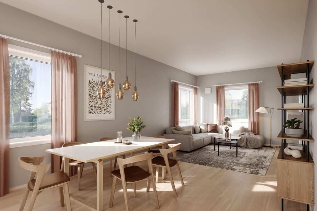 Flexit Aura One W 160 WH, ruumipõhine ventilatsiooniseade, WiFi, valge
