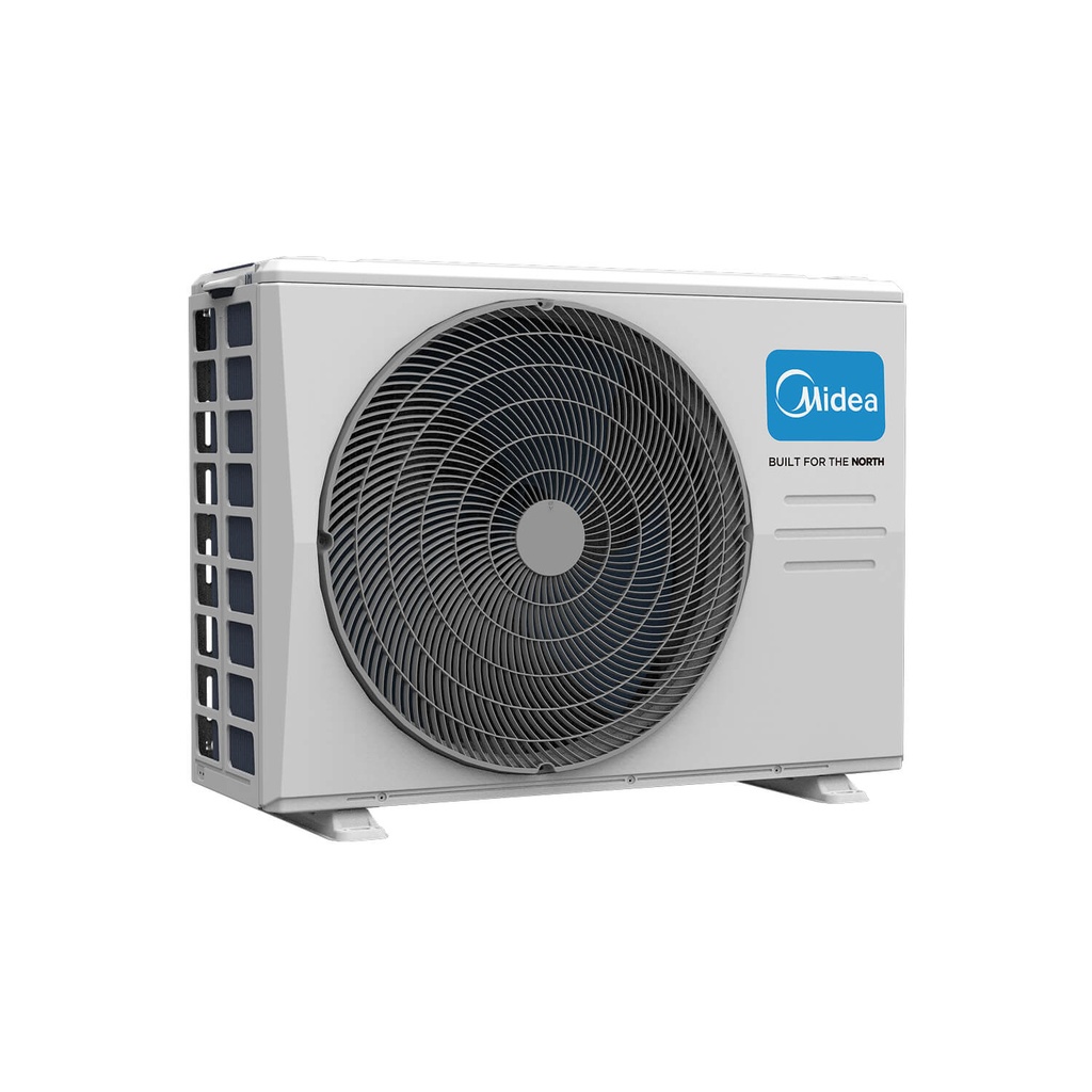 Midea Raynor Nordic 12K -40C 5.1/8.0 kW R32, välisosa