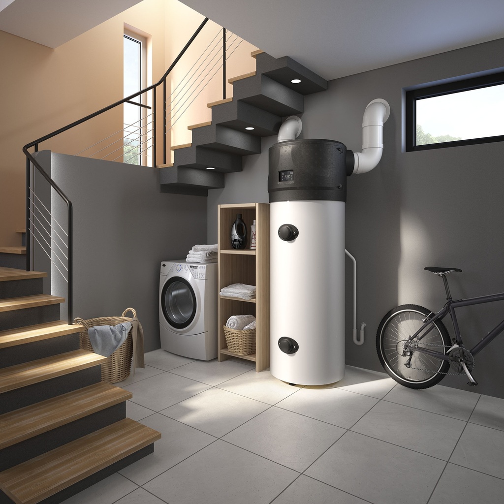 Tesy tarbeveeboiler 194l soojuspumbaga R290, 1.05 m2 siuga