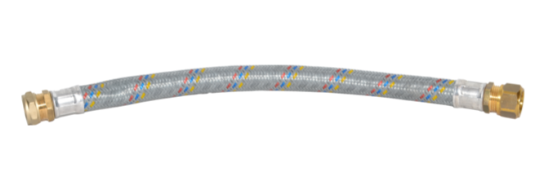 Flexible hose DN 25 for HGW system