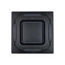 New round flow black design panel