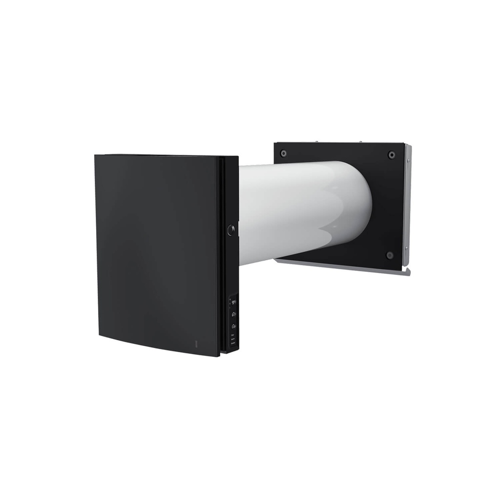 Flexit Roomie Dual W V2 B, ruumipõhine ventilatsiooniseade, WiFi, must