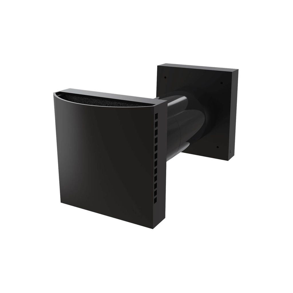 Fresh air valve Aero 125 black