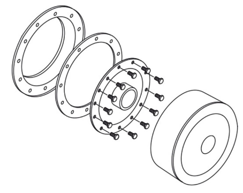 4000500 flange for el. heater (180 C/M 1 1/2+SM+GU) 150-600l