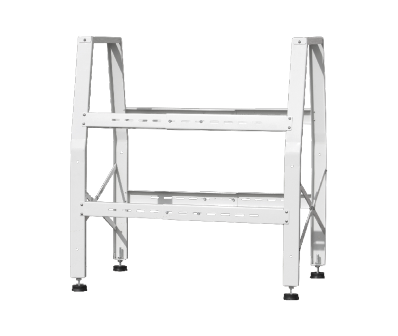 Rodigas maaraam galvaniseeritud metallist (kõrgus 850mm, seadistav laius 540-830mm, sügavus 210-390mm, max 200kg)