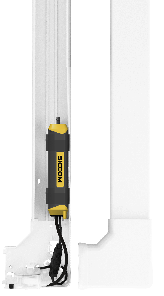 Siccom Flowatch Silence Design DT20 kondensaadipump nurgaga (vooluhulk kuni 20l/h, tõstekõrgus kuni 10m, imemiskõrgus kuni 3m)