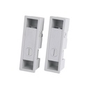 Doorlock  Nordic R/L whitet