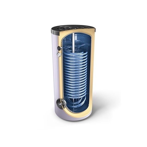 [WWM500E] DHW tank 451l (305231), coil 6,0m2, PU=50mm, D=750mm, H=1590mm, BSH max 520mm