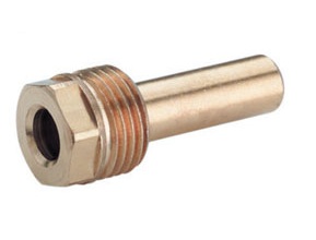 [100800] Sensor sleeve 1/2" diam. 10mm, L=57mm, Mg