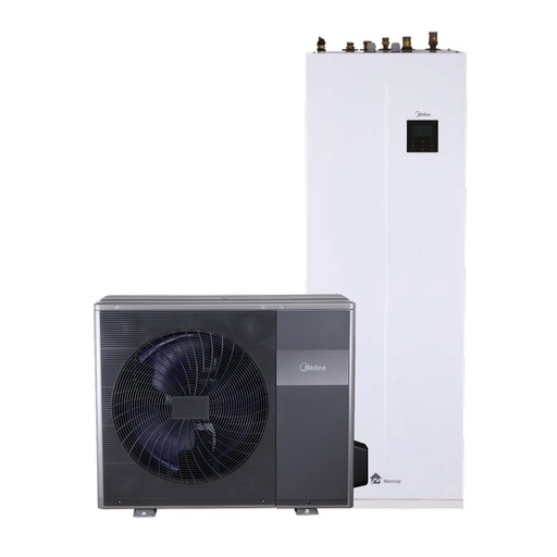 [KAMP/HBT/MHA] Midea M-Thermal Arctic R32 boileriga must/valge juhtpudliga komplekt